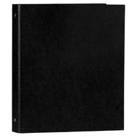 JAM Paper - Classeur Kraft noir 1 pouce - classeur à 3 anneaux-Couleur : Noir | Soyez élégant et organisé avec des classeurs colourés.