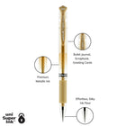 uni-ball Stylos à impact gel Signo - pointe audacieux (1.0 mm) - Or métallisé-Les stylos Signo Gel Impact glissent en douceur sur la page et offrent un contrôle supérieur pour un attrait audacieux et vibrant