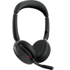 Jabra - Evolve2 65 Flex Casque Link380A MS Stéréo-Matériaux utilisés : Similicuir, plastique PC & PC/ABS, acier inoxydable