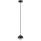 Modway - Eclipse Globe Lumière suspendue - Noir-Lumière suspendue globe