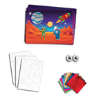 Skillmatics - Foil Fun Dans L'espace-80 autocollants en mousse