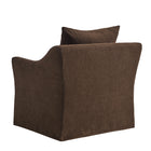 Modway - Somerset Mélange de lin Fauteuil - Cacao-Assemblée requise