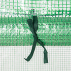 Outsunny - Serre portable 28 po L x 20 po l x 63 po H avec 4 étagères, vert foncé-Avec quatre niveaux à l'intérieur pour placer les plantes  
