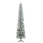 HOMCOM - Arbre de Noël artificiel 9' avec branches réalistes - Vert-Des pointes abondantes qui donnent un aspect sain et naturel 
