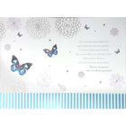 Rosedale Gold - Cartes De Souhaits Fête Générale 5-1/2 po x 8 po / Enveloppes - Paquet de 6 - Papillons-Imprimées sur un papier de qualité non couché