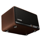 Edifier - Haut-parleur de table rétro S300, audio Hi-Res avec LDAC, système sans fil multi-pièces AirPlay 2, puissance RMS de 80 W et télécommande – Marron-8