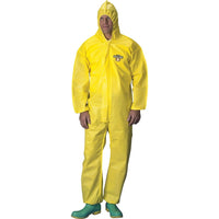 Lakeland, Combinaisons Chemmax 1, Grand, Jaune, paquet de 6-Couleur Jaune
