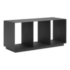 Zuo - Kokos Table basse - Charbon-Couleur: Charbon