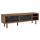 Modway - Kurtis 60 po Meuble TV, Noyer-Meuble téléviseur urbain moderne
