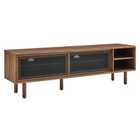 Modway - Kurtis 60 po Meuble TV, Noyer-Meuble téléviseur urbain moderne
