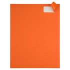 JAM Paper Étiquettes postales, 2 5/8 x 1 po, orange cosmique Astrobright, 480 par paquet-3