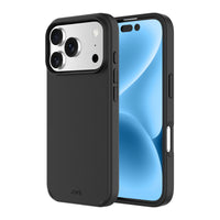 AXS - Pulse Compatible avec MagSafe Apple iPhone 17 Pro - Noir-Coins renforçés qui absorbent les chocs en créant un coussin d’air entre l’appareil et les surfaces