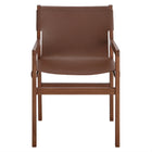 Modway - Sonora Cuir Chaise à manger - Brun de muscade-8