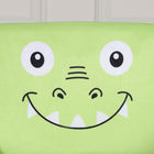 Qaba - Canapé pour enfants, fauteuil avec accoudoirs pour la maternelle, canapé pour tout-petits pour chambre d’enfant, jardin d’enfants avec motif animal mignon - vert-Motif de dinosaure mignon sur le dossier ajoutant une touche ludique  
