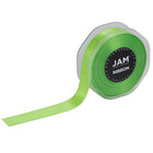 JAM Paper - Ruban de satin double face - 7/8" de large x 25 m - Vert lime-Couleur : vert citron
