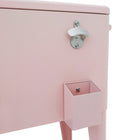 Permasteel - Glacière de patio 80 pintes - Rose-Le bac isolé garde les boissons froides jusqu’à 36 heures
