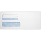 JAM Paper - Enveloppes Double Fenêtre #9 avec Redi-Seal, Blanc, 3 7/8 x 8 7/8, Paquet de 1000-Taille : 3 7/8 x 8 7/8 pouces