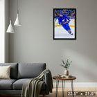 Alex Tuch 20x29 Buffalo Sabres - Toile encadree - 22" x 31"-Prêt à accrocher - livré entièrement assemblé