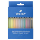 Pep Rally - Stylos d’étude - 1.0mm - Paquet de 10-Comprend 10 stylos à encre gel