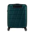 American Tourister - Surftime Valise de Cabine Spinner - sarcelle métallique-La serrure intégrée approuvée par la TSA offre une sécurité supplémentaire lors de l’enregistrement de vos bagages.