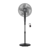 Ecohouzng - Ventilateur sur pied à moteur DC avec télécommande – 16 po-Moteur DC économe en énergie offrant un puissant flux d'air