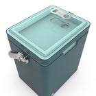Permasteel - Glacière portable 14 pintes avec double option de transport - bleu sarcelle foncé-Pieds antidérapants