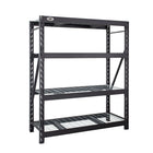 Cat - Étagère industrielle à 4 tablettes - 60 po L x 24 po P x 72 po H-Connectez plusieurs étagères Cat pour des espaces plus grands
