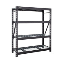 Cat - Étagère industrielle à 4 tablettes - 60 po L x 24 po P x 72 po H-Connectez plusieurs étagères Cat pour des espaces plus grands
