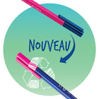 Staedtler − Feutres Triplus Broadliner − 1 mm − couleurs assorties − paquet de 20-pointe de 1 mm