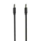 NXT Technologies - Câble de 6 pi tressé, mini prise casque stéréo de 3,5 mm, noir-Câble tressé de 6 pi, résistant aux accrocs et aux enchevêtrements