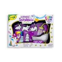 Crayola - Ensemble de jeu Scribble Scrubbies-Inclut 4 figurines Scribble Scrubbie, 1 bain Scrubbie et 6 marqueurs lavables Scribble Scrubbie