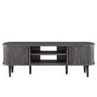 Modway - Contour 55 po Meuble TV, Fusain-Capacité de poids : 163 lb