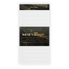 Mead - West Village Blocs-notes de tâches, 7 3/4 po H x 3 7/8 po l, 52 feuilles, paq. 2 (quotidien et hebdomadaire)-Ensemble de 2 : comprend 1 bloc de tâches quotidien et 1 bloc de planification hebdomadaire