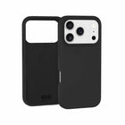 Blu Element - Étui Silicone MagSafe pour iPhone 17 Pro - Noir-Doublure en microfibre pour éviter les rayures