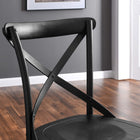 Modway - Gear Fauteuil d’appoint de salle à manger - Noir-Capacité de poids : 330 lb.