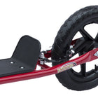 HOMCOM - Trottinette acrobatique pro pour enfants réglable, vélo de rue, jouet à chevaucher - rouge-Freins arrière pour plus de stabilité et un arrêt en toute sécurité