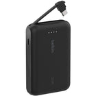 Belkin - Batterie externe BoostCharge 10K avec câble USB-C intégré, charge rapide 20 W-Puissance de sortie de 20 W pour une charge rapide de vos smartphones et tablettes