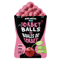 Mini Melts - BIG Boules de Sorbet Cerise, 72 mL, 12 pièces-Fait avec du vrai jus de fruit