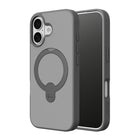 AXS - PROShield Stand MagSafe Compatible Apple iPhone 17 - Gris-Rebords surélevés pour protéger l’écran et la caméra contre les impacts