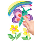 Cra-Z-Art - Ensemble de peintures à doigts lavables - 8 couleurs par ensemble - 2 ensembles-Super lavable