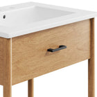 Modway - Zaire 24" Vanette de salle de bain - Blanc naturel-Assemblée requise