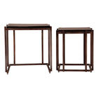 Zuo - Shimai Tables gigognes - Bronze - Ensemble de 2-Capacité de poids maximale: 45