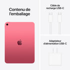 Apple - iPad 11 po, Écran Liquid Retina, Wi-Fi, Puce A16, 256 Go, Rose-8