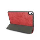 Étui JCPal DuraPro avec porte-crayon pour iPad 10,2" (modèle 2019/2020/2021) - Rouge érable-Compatible avec la charge/synchronisation du crayon