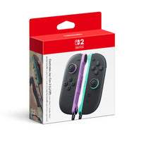Nintendo - Switch 2  Joy-Con 2 (gauche/droite) - Violet clair / Vert pâle-Cet ensemble comprend une manette Joy-Con 2 gauche et une manette Joy-Con 2 droite (ainsi qu'une paire de dragonnes Joy-Con 2) pour vous permettre de jouer en local avec un ami aux jeux compatibles dès la sortie de la boîte.