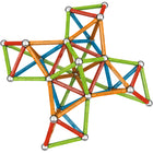 Geomag - Ensemble de construction de tiges et boules magnétiques Confetti - Ensemble de 127 pièces-Un produit STEM qui peut stimuler l'apprentissage scientifique