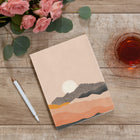 Orange Circle Studio - Carnet Déstructuré Moyen Soleil à l’Horizon - 6,5 po l x 8,625 po H - Couleurs Assorties-5