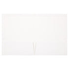 JAM Paper - Chemise de présentation brillante à 2 pochettes - blanc - Paquet de 6-Quantité : 6 dossiers par paquet | Un pour chaque sujet et projet