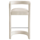 Modway - Winslow Performance Velvet Tabouret de bar - Alabaste-7