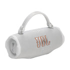 JBL - Charge 6 Enceinte Bluetooth portable - Blanc-Plastique et tissu recyclés, plus emballage en papier certifié FSC